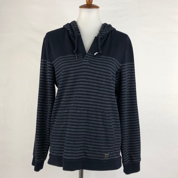 Armani Exchange Other - Armani Exchange Striped V-Neck Pull Over Hoodie